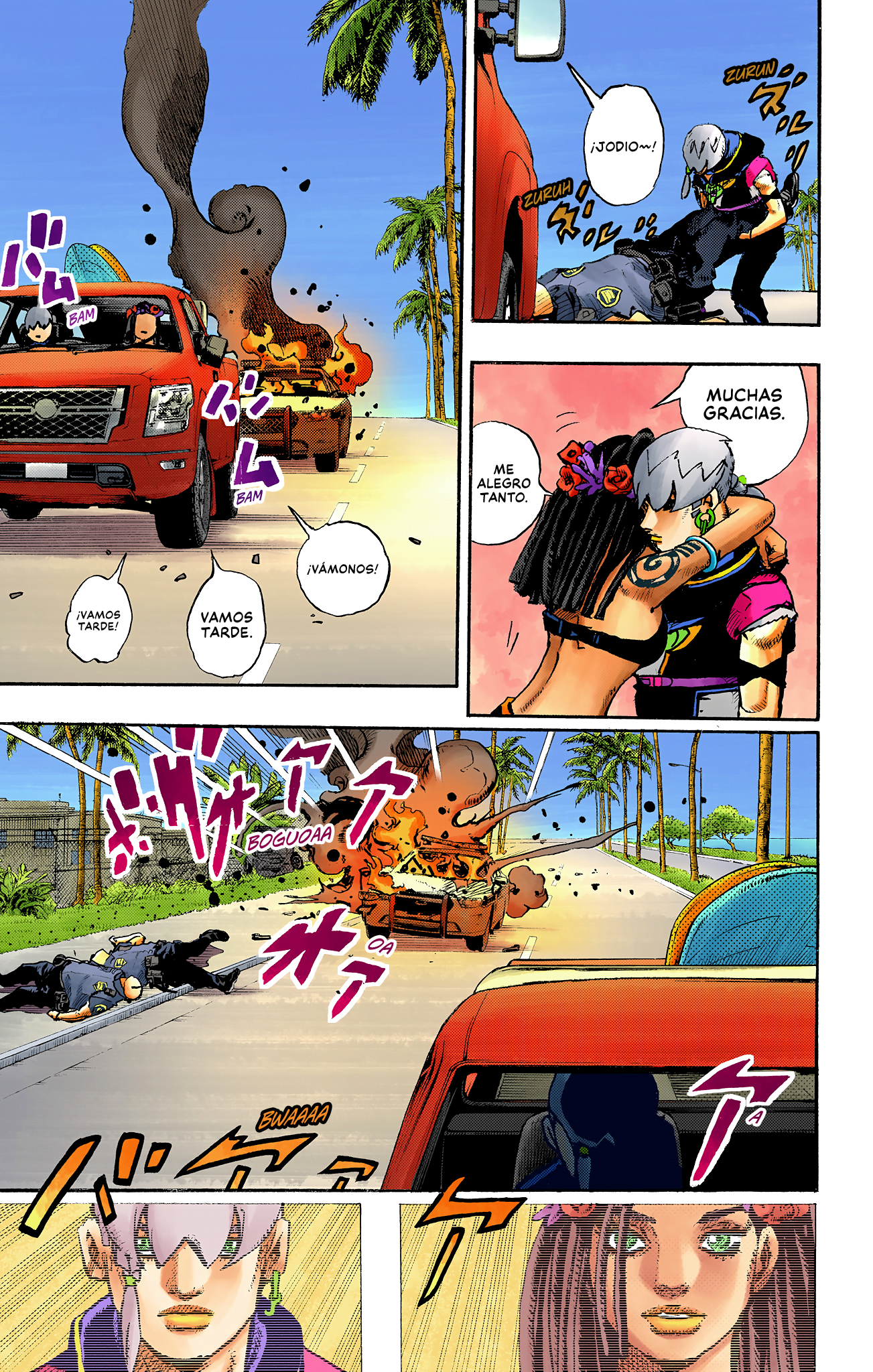 JoJo's Bizarre Adventure, Part 9: The JOJOLands (Official Colored) Salida (DEPARTURE) 第38页