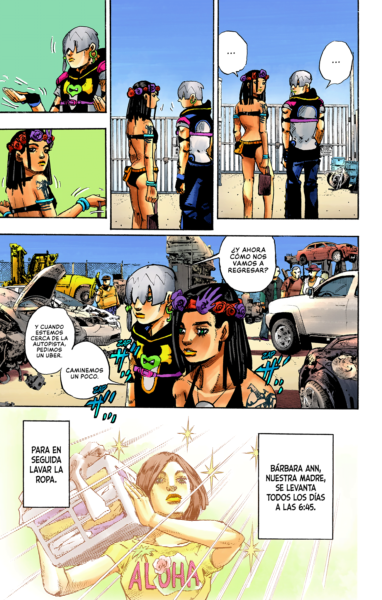 JoJo's Bizarre Adventure, Part 9: The JOJOLands (Official Colored) Salida (DEPARTURE) 第42页