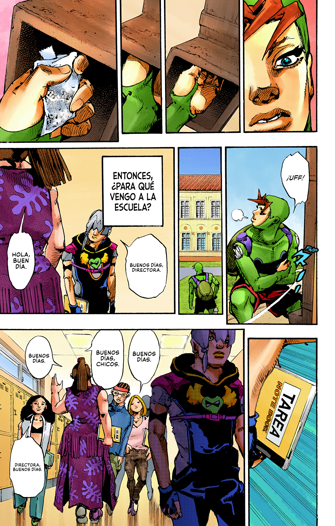 JoJo's Bizarre Adventure, Part 9: The JOJOLands (Official Colored) Salida (DEPARTURE) 第50页
