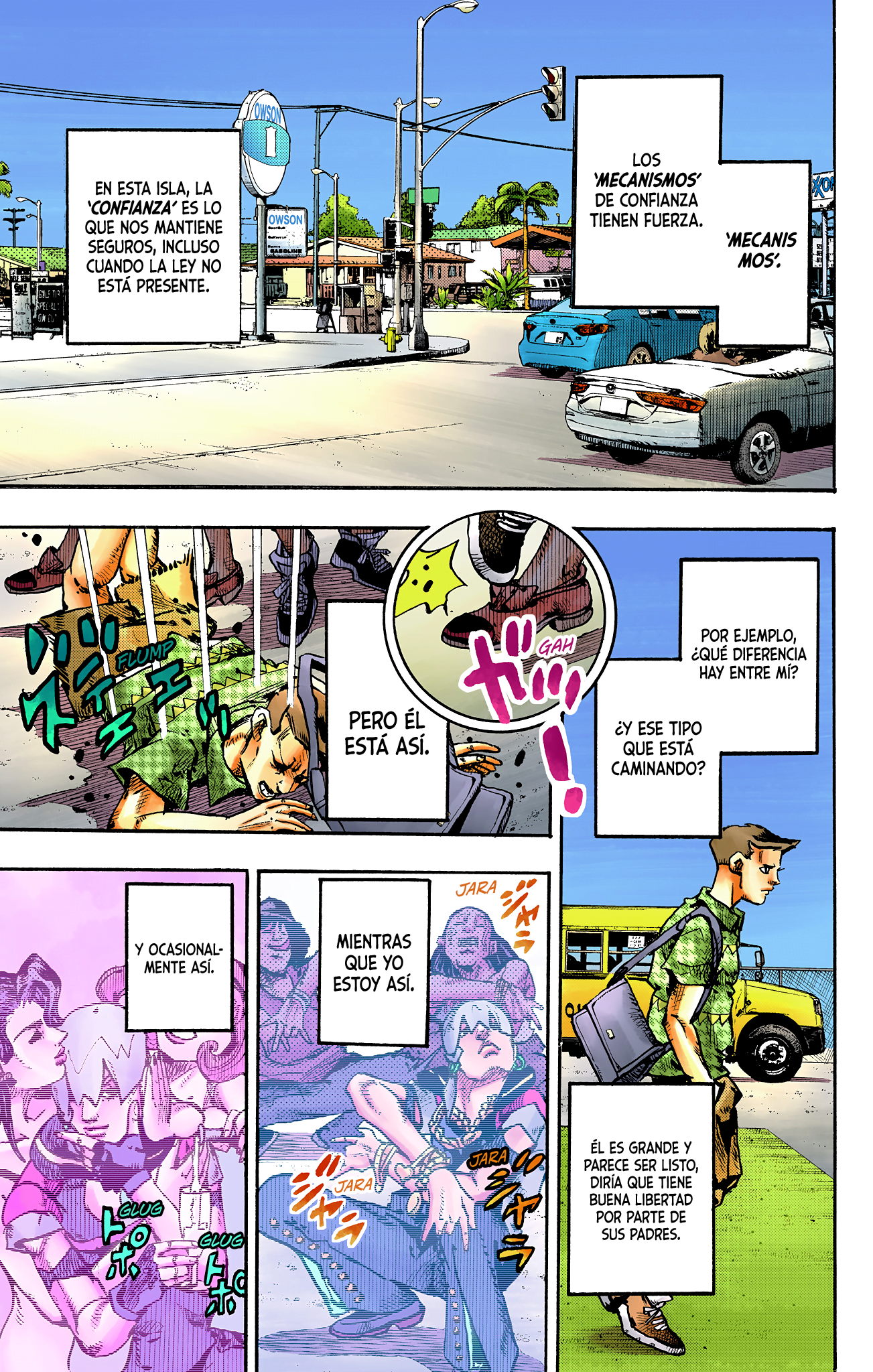 JoJo's Bizarre Adventure, Part 9: The JOJOLands (Official Colored) Salida (DEPARTURE) 第52页