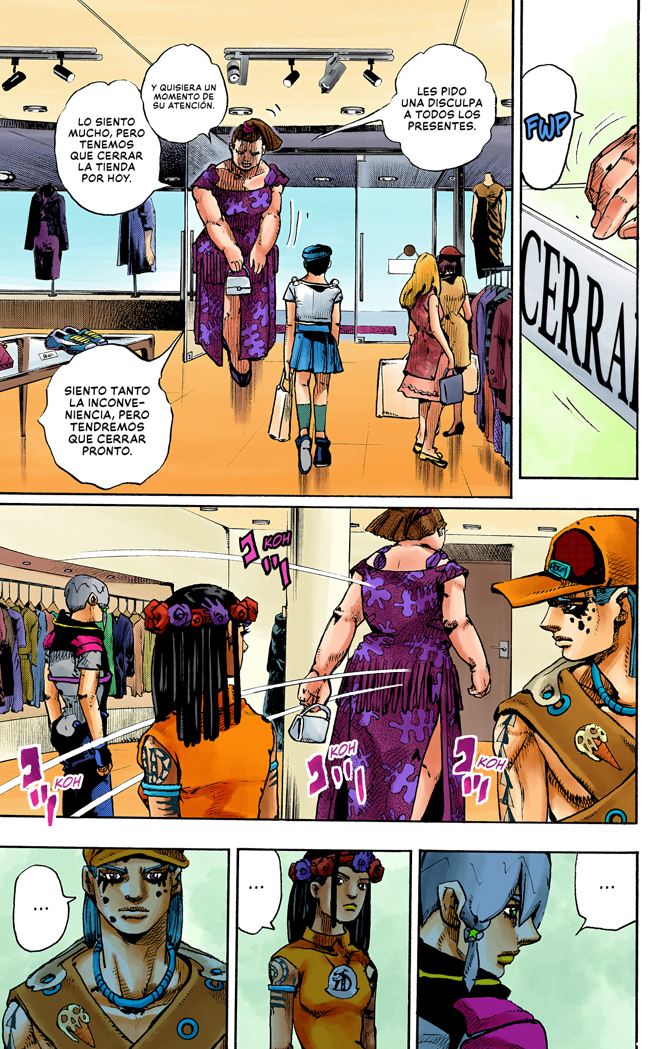 JoJo's Bizarre Adventure, Part 9: The JOJOLands (Official Colored) Salida (DEPARTURE) 第59页