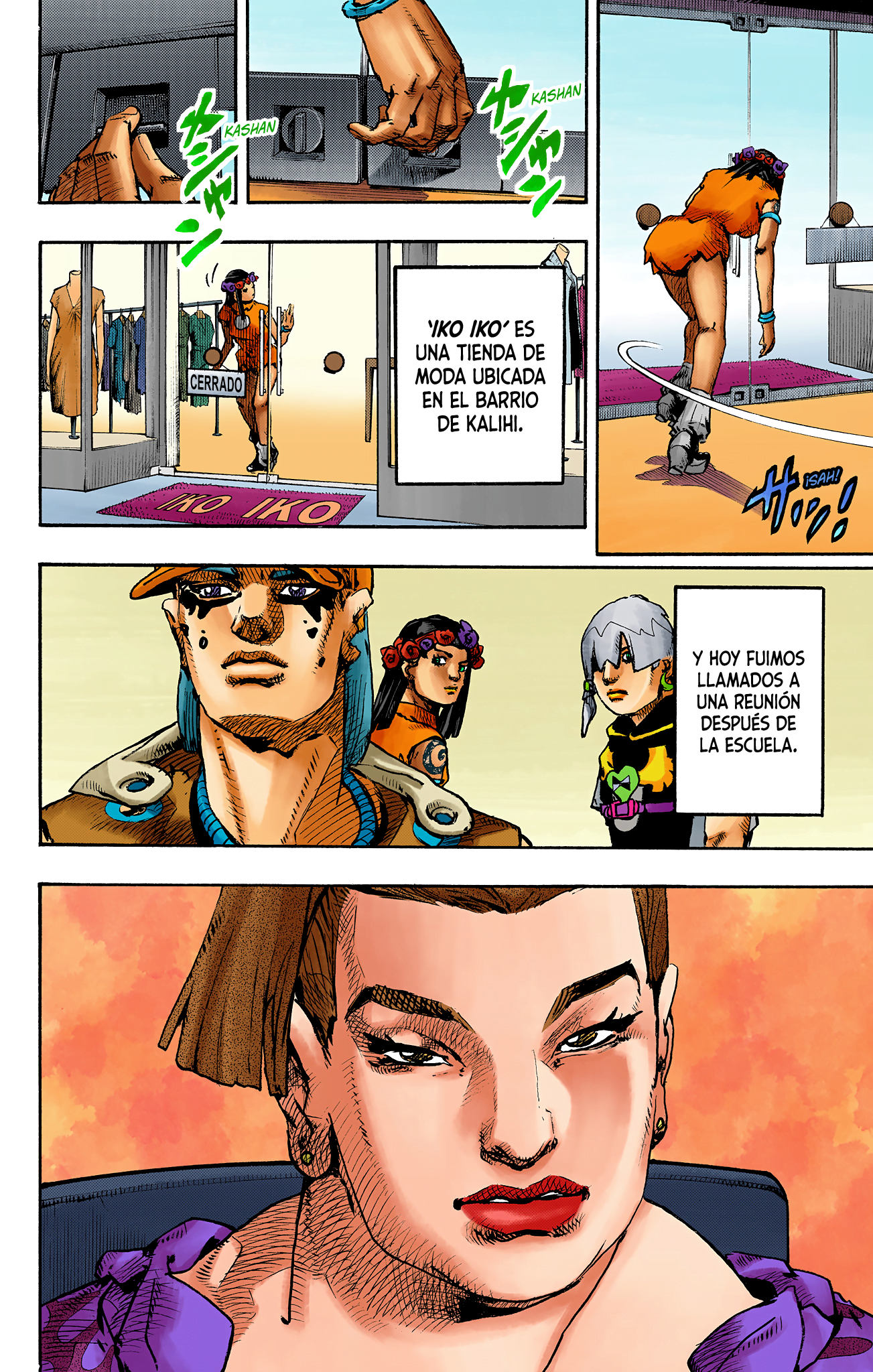 JoJo's Bizarre Adventure, Part 9: The JOJOLands (Official Colored) Salida (DEPARTURE) 第60页