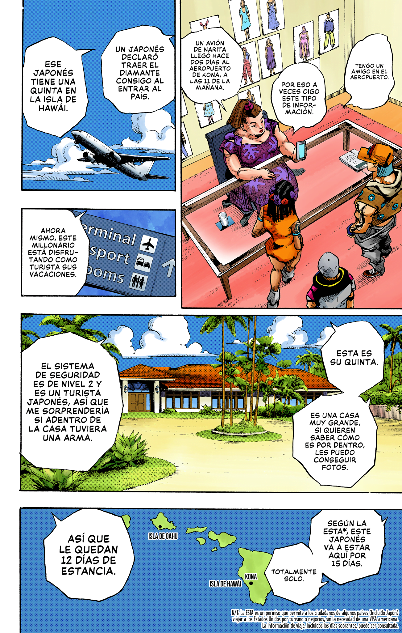 JoJo's Bizarre Adventure, Part 9: The JOJOLands (Official Colored) Salida (DEPARTURE) 第64页
