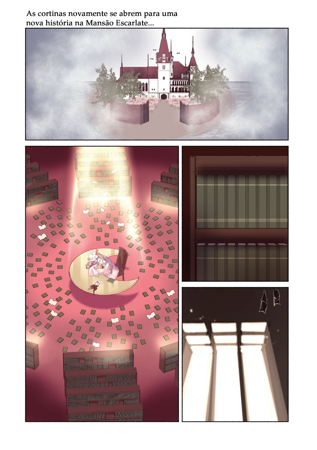 Touhou Chireikiden: Hansoku Tantei Satori Começa o Caso da Mansão do Demônio Escarlate (Parte I) 第3页