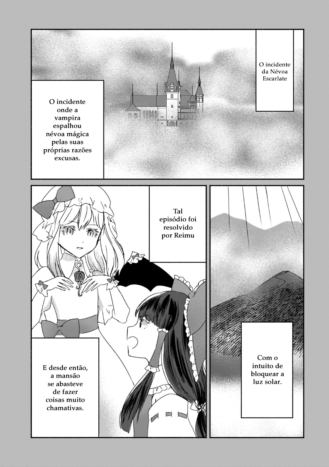 Touhou Chireikiden: Hansoku Tantei Satori Começa o Caso da Mansão do Demônio Escarlate (Parte I) 第25页