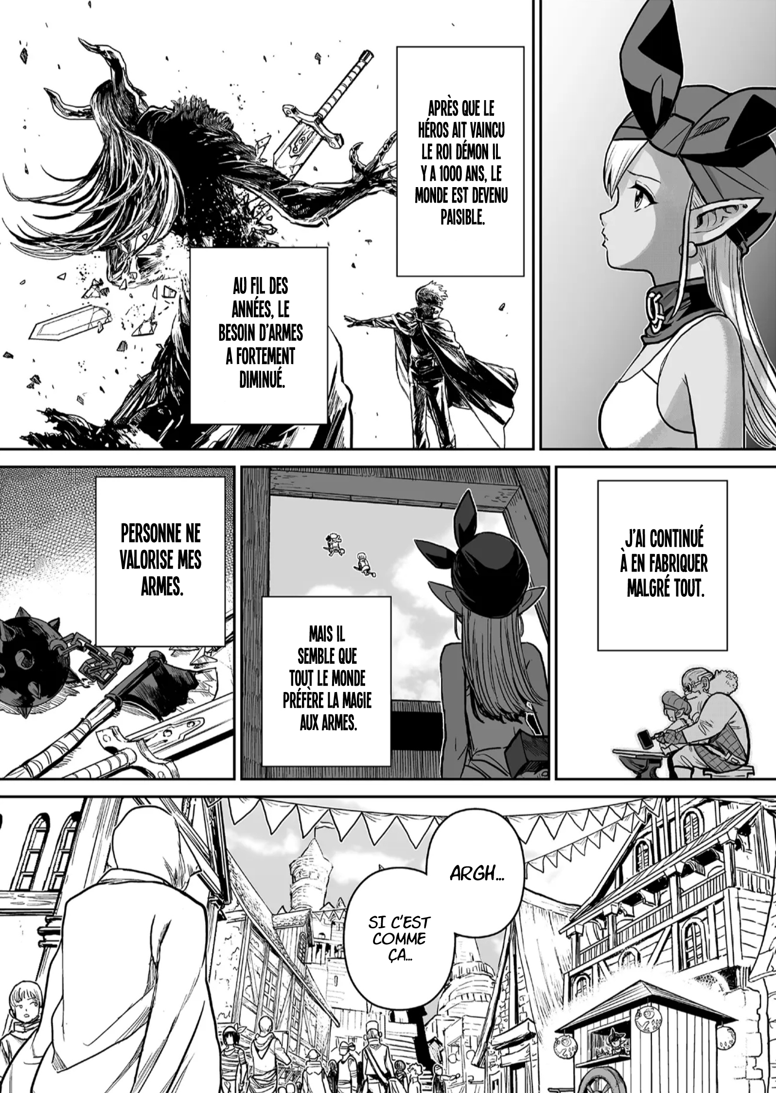 Abandoned: Tsuyosugite Buki ga Kowareru Yuusha to Buki Shokunin no Elf Vol. 1 Ch. 1 第17页