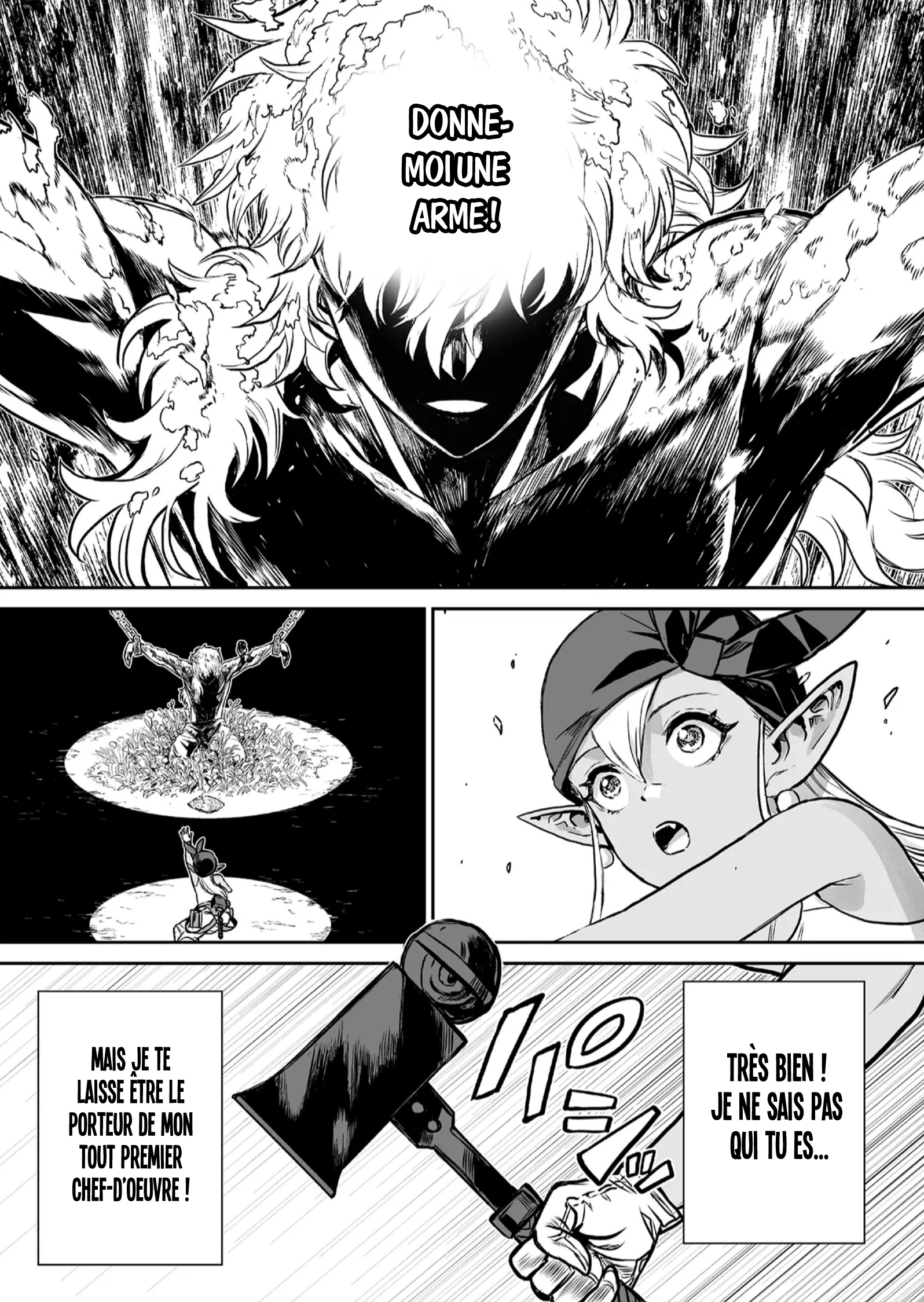 Abandoned: Tsuyosugite Buki ga Kowareru Yuusha to Buki Shokunin no Elf Vol. 1 Ch. 1 第33页