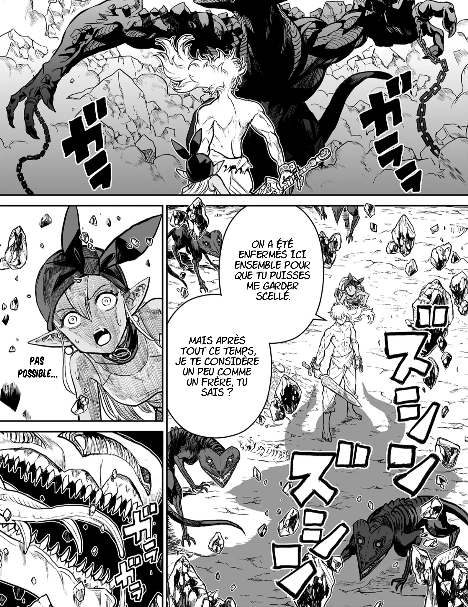 Abandoned: Tsuyosugite Buki ga Kowareru Yuusha to Buki Shokunin no Elf Vol. 1 Ch. 1 第38页