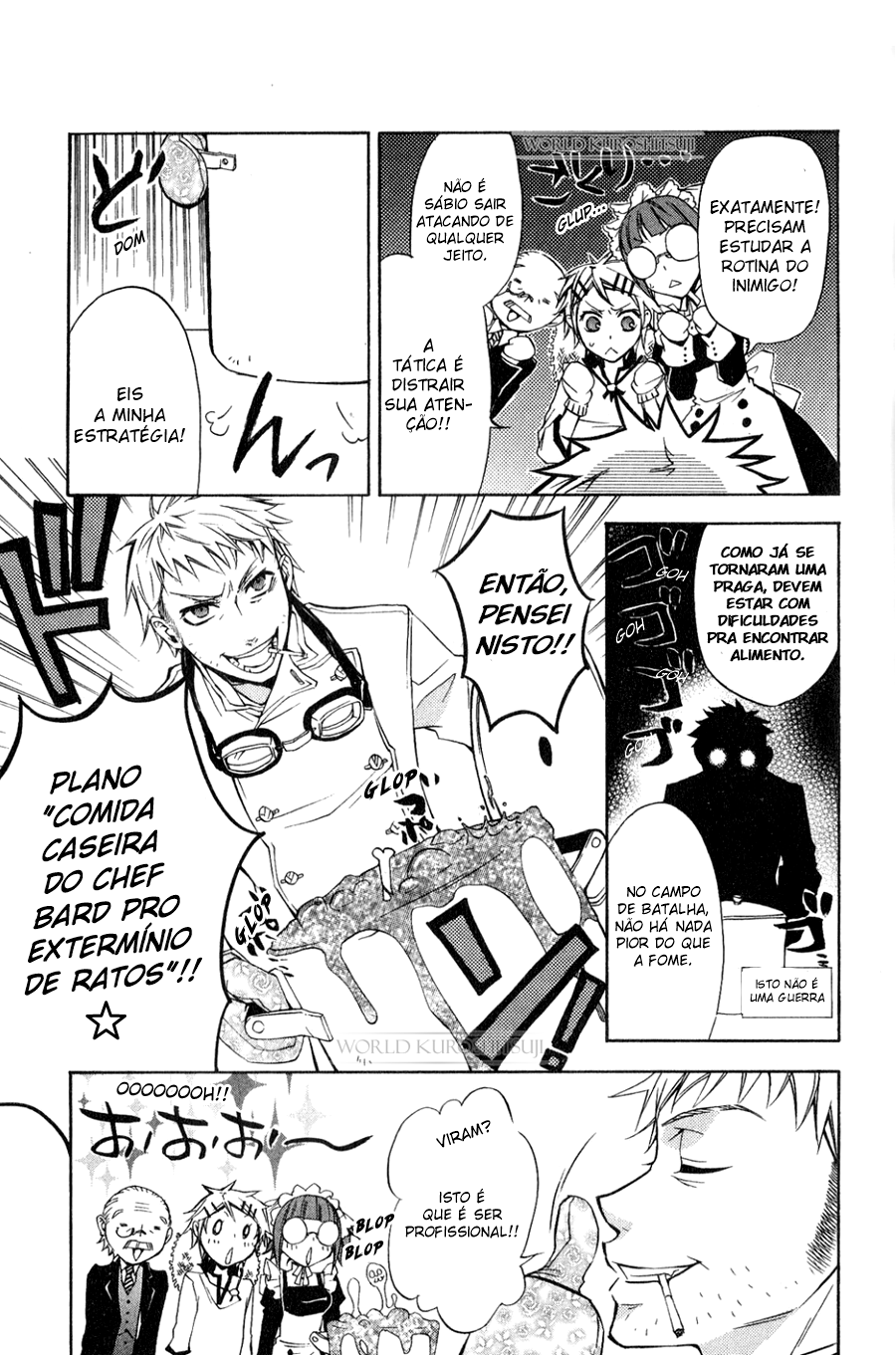 Kuroshitsuji Esse Mordomo, Tão Poderoso! 第5页