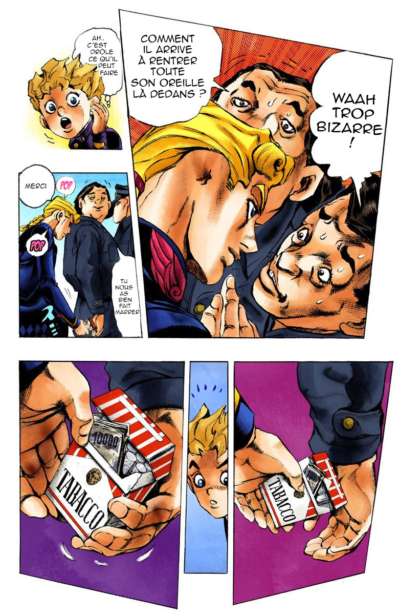 JoJo no Kimyou na Bouken Part 5: Ougon no Kaze (Official Colored) Gold Experience partie 1 第9页