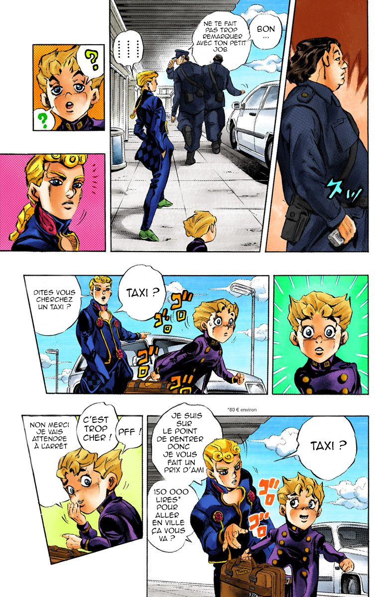 JoJo no Kimyou na Bouken Part 5: Ougon no Kaze (Official Colored) Gold Experience partie 1 第10页