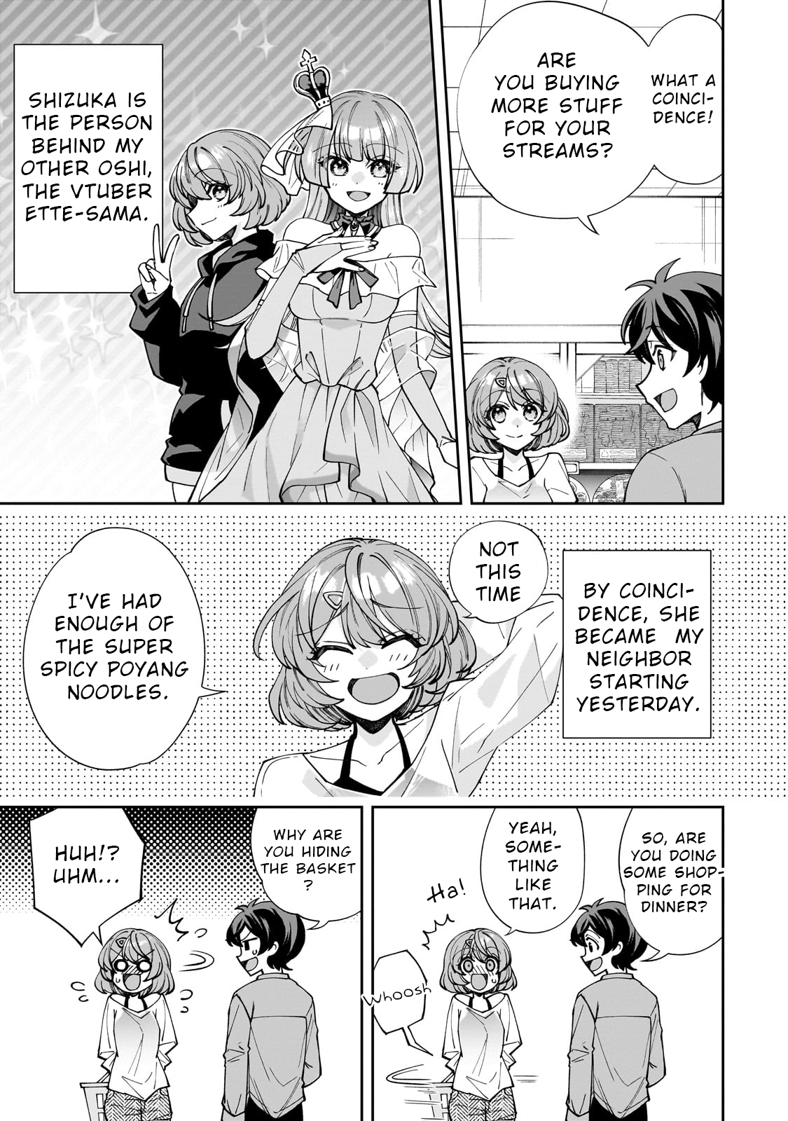Net no "Oshi" to Real no "Oshi" ga Tonari ni Hikkoshite Kita Vol. 1 Ch. 2 第9页