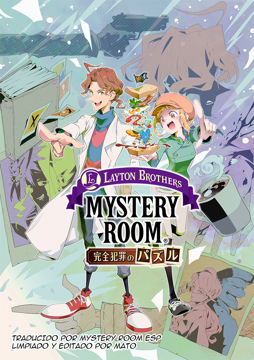Layton Brothers Mystery Room: Perfect Crime Puzzle La mujer emparedada en el sándwich (1) 第1页