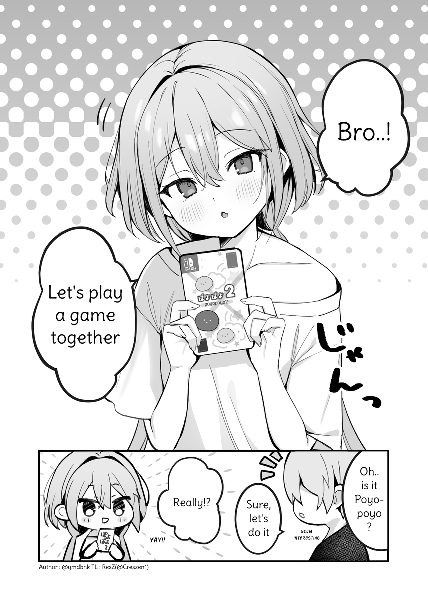 Hoppe ga Mochimochi na Imouto-chan A Little sister can't accept her lose 第1页