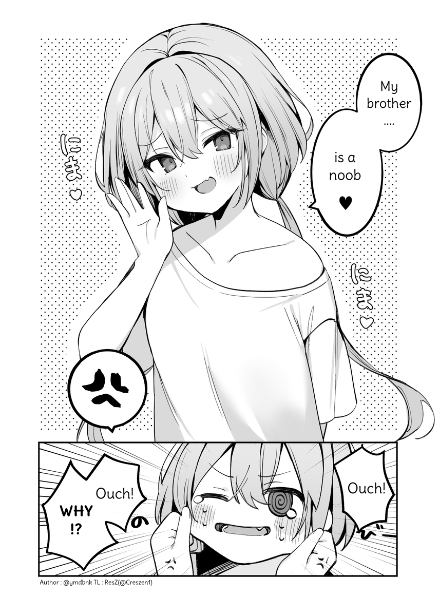 Hoppe ga Mochimochi na Imouto-chan A Little sister can't accept her lose 第4页