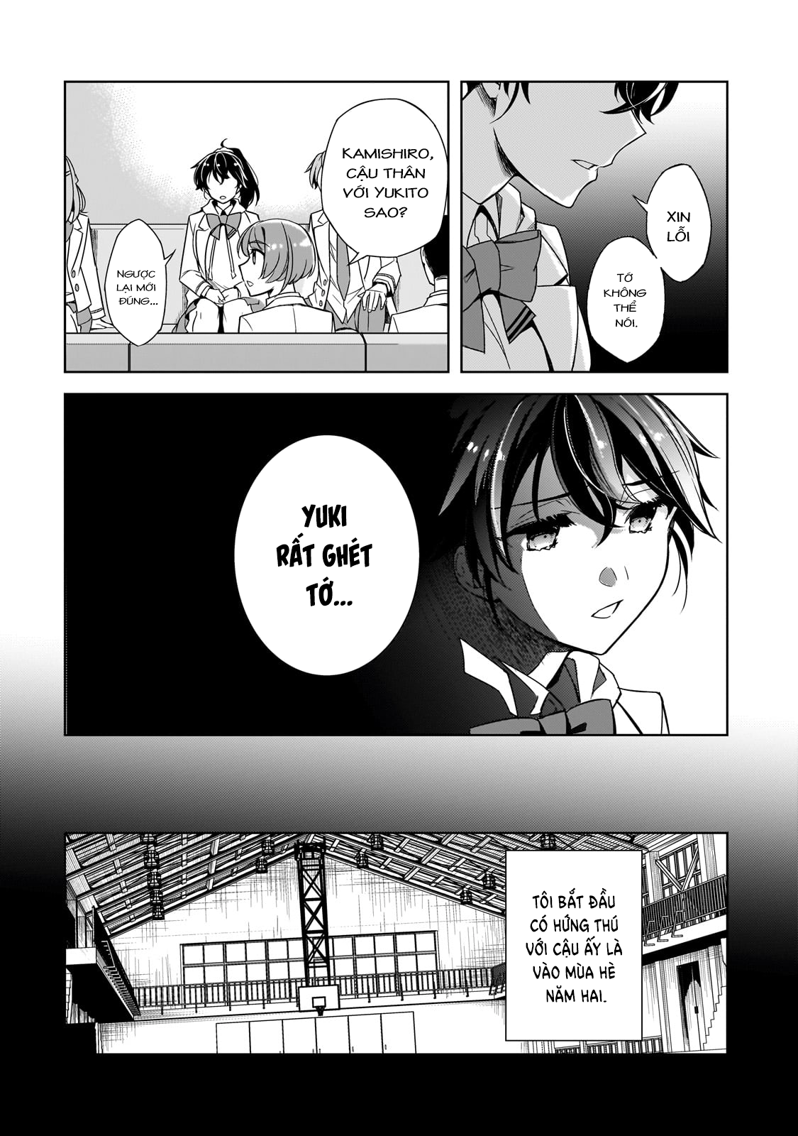 Ore ni Trauma wo Ataeta Joshi-tachi ga Chirachira Mitekuru kedo, Zannen desuga Teokure desu Tôi sẽ thôi học 第22页