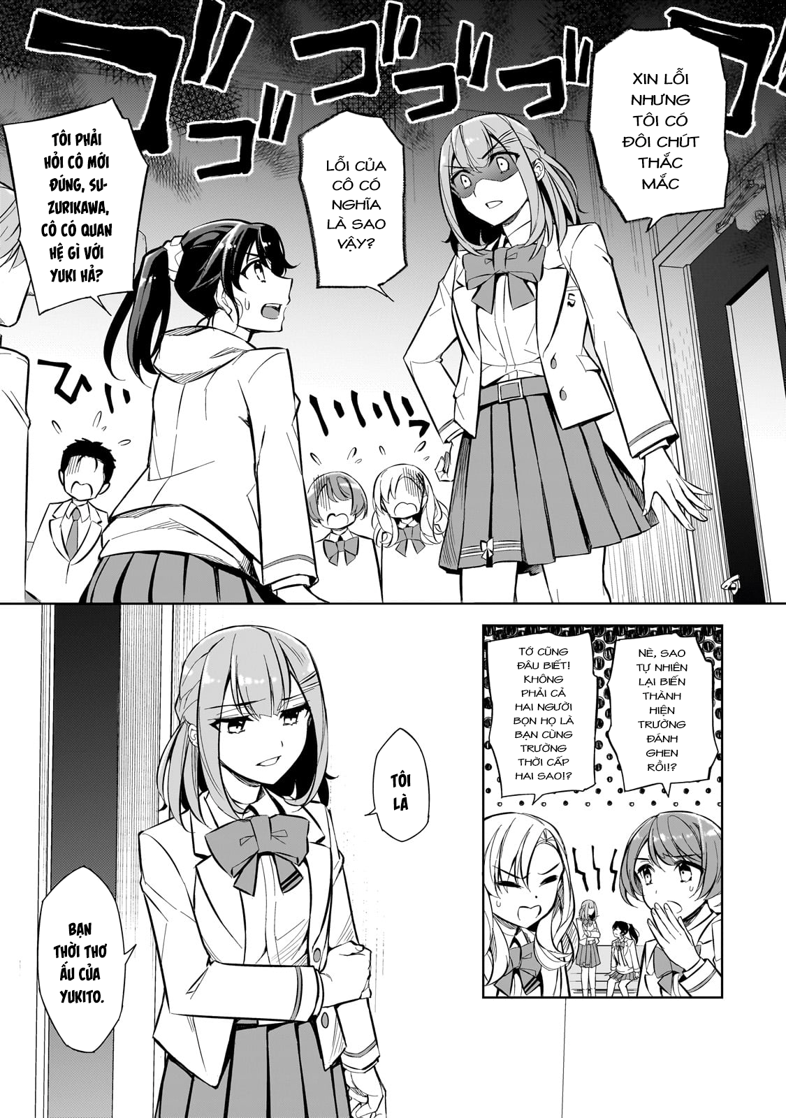Ore ni Trauma wo Ataeta Joshi-tachi ga Chirachira Mitekuru kedo, Zannen desuga Teokure desu Tôi sẽ thôi học 第27页