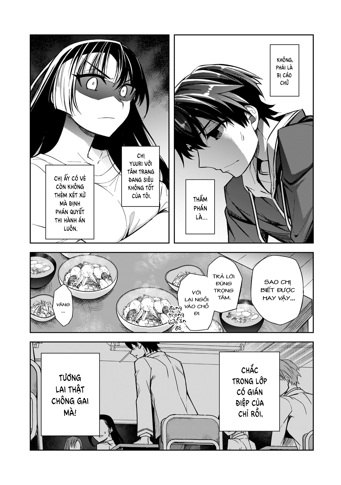 Ore ni Trauma wo Ataeta Joshi-tachi ga Chirachira Mitekuru kedo, Zannen desuga Teokure desu Tôi sẽ thôi học 第31页