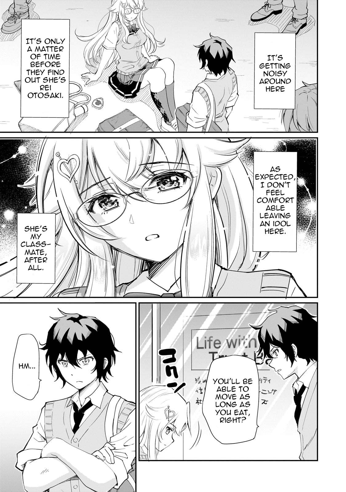 Isshou Hatarakitakunai Ore ga, Classmate no Daininki Idol ni Natsukaretara The Hungry Idol② 第3页