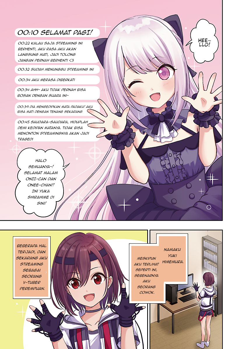 Shitsurenshita node Vtuber Hajimetara Toshiue no Onee-san ni Motemashita Seorang Gadis Cantik Yang Tak Terduga?! 第1页