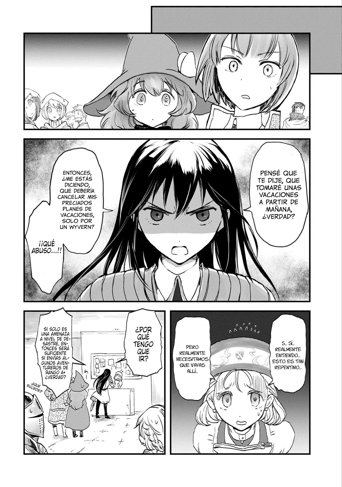 Boukensha ni Naritai to Miyako ni Deteitta Musume ga S-Rank ni Natteta: Kurokami no Ikusaotome Vol. 1 Ch. 1 第17页