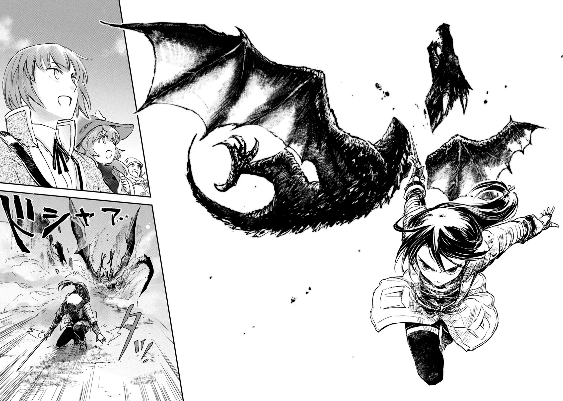 Boukensha ni Naritai to Miyako ni Deteitta Musume ga S-Rank ni Natteta: Kurokami no Ikusaotome Vol. 1 Ch. 1 第31页