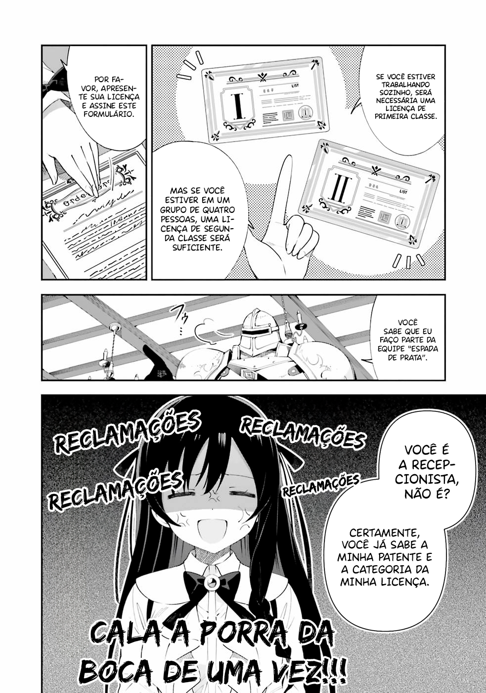 Guild no Uketsukejou Desu ga, Zangyou wa Iya Nanode Boss wo Solo Toubatsu Shiyou to Omoimasu Vol. 1 Ch. 1 第10页