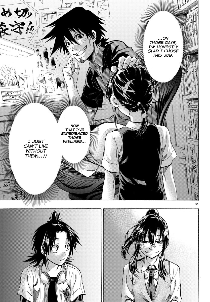 Shuukan Shounen Hachi No Choice but to Confront Him 第36页