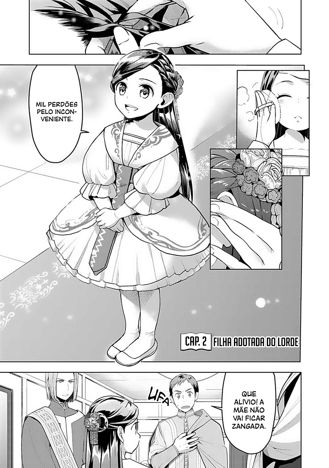 Honzuki no Gekokujou: Shisho ni Naru tame ni wa Shudan o Erandeiraremasen—Dai-3 Bu: Ryouchi ni Hon o Hirogeyou! Filha Adotada do Lorde 第2页