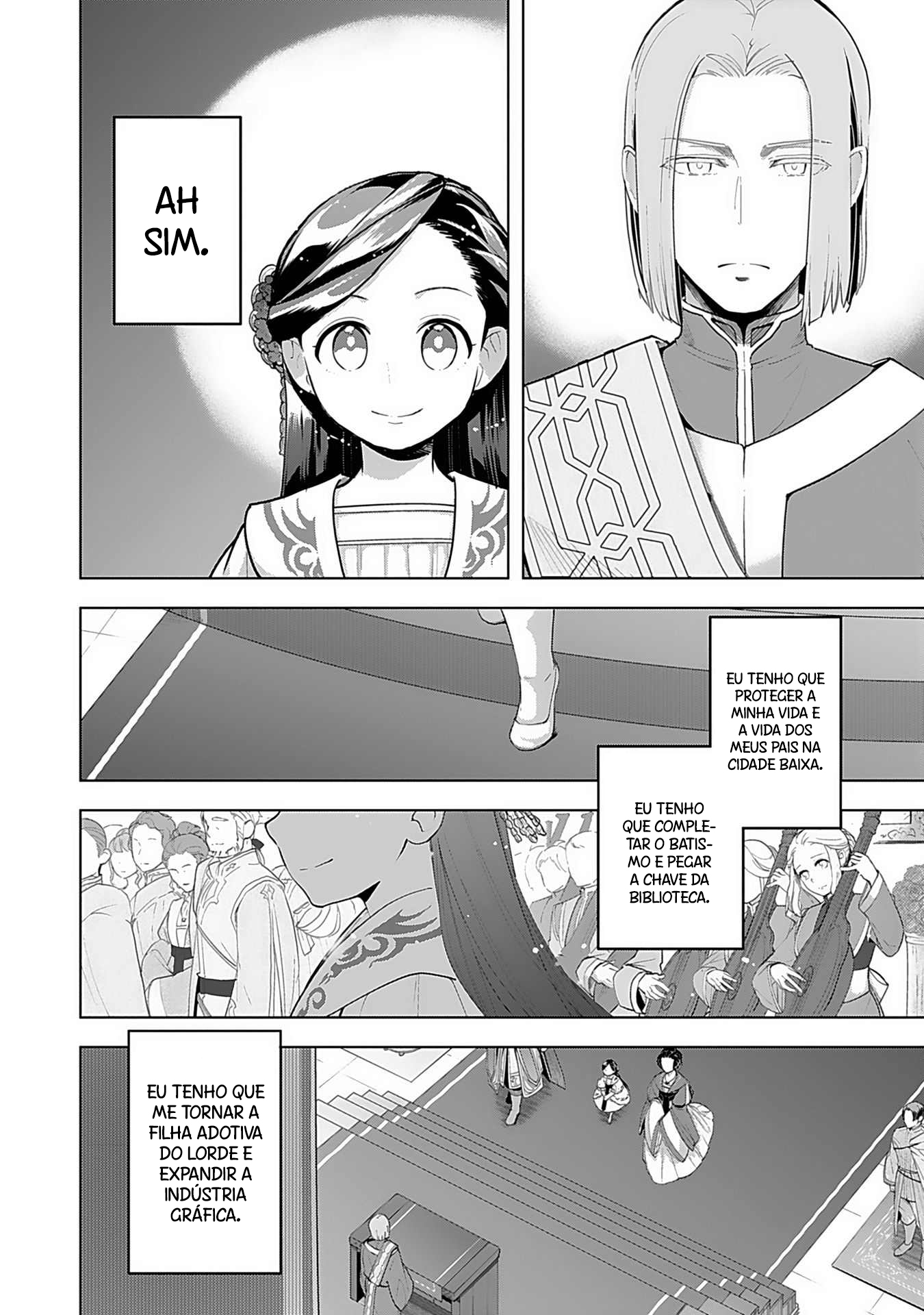 Honzuki no Gekokujou: Shisho ni Naru tame ni wa Shudan o Erandeiraremasen—Dai-3 Bu: Ryouchi ni Hon o Hirogeyou! Filha Adotada do Lorde 第11页