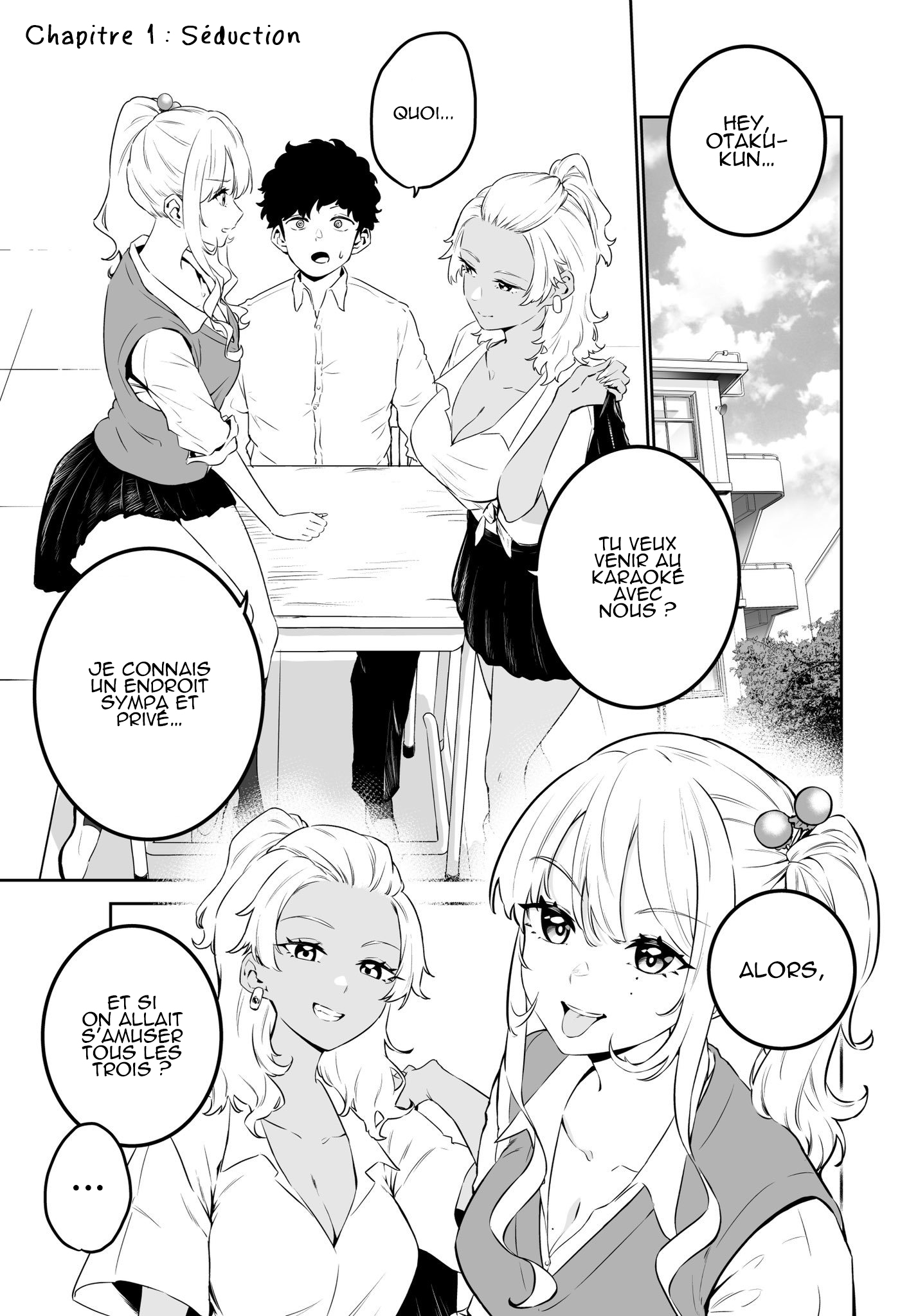 Shiro Gal to Kuro Gal no Yuuwaku Séduction 第1页