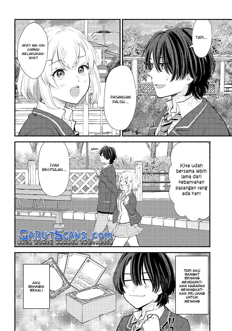 Nee, Mou Isso Tsukiacchau? Osananajimi no Bishoujo ni Tanomarete, Kamofura Kareshi Hajimemashita Kartu Truf dalam Negosiasi. 第11页
