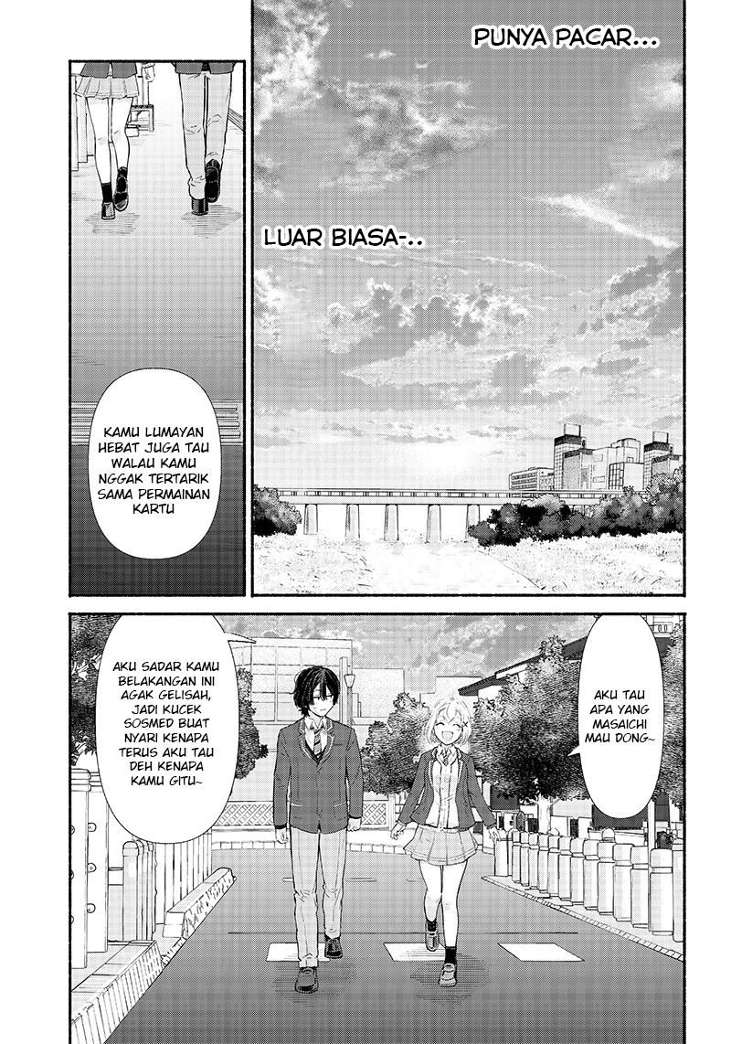 Nee, Mou Isso Tsukiacchau? Osananajimi no Bishoujo ni Tanomarete, Kamofura Kareshi Hajimemashita Kartu Truf dalam Negosiasi. 第10页