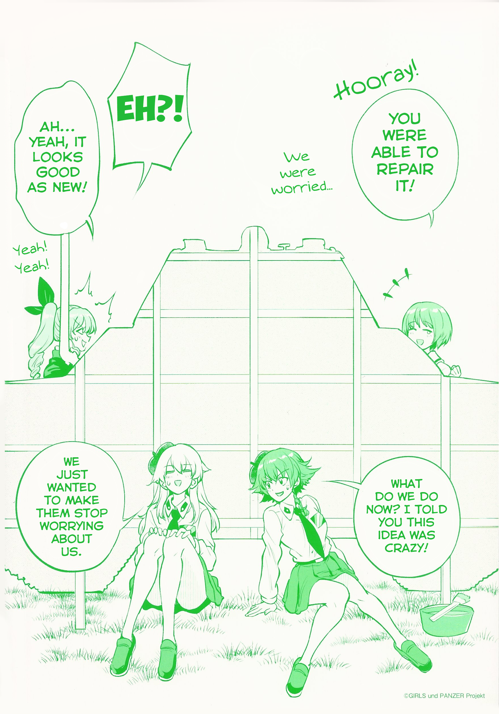 Girls Und Panzer: Avanti! Anzio High School 第2页