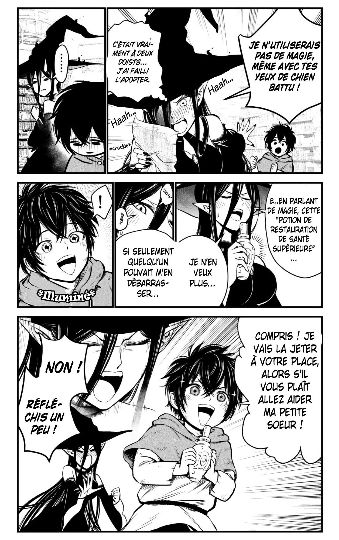 The Witch's Dealings with a Boy L'interaction de la Sorcière avec un petit garçon 第4页
