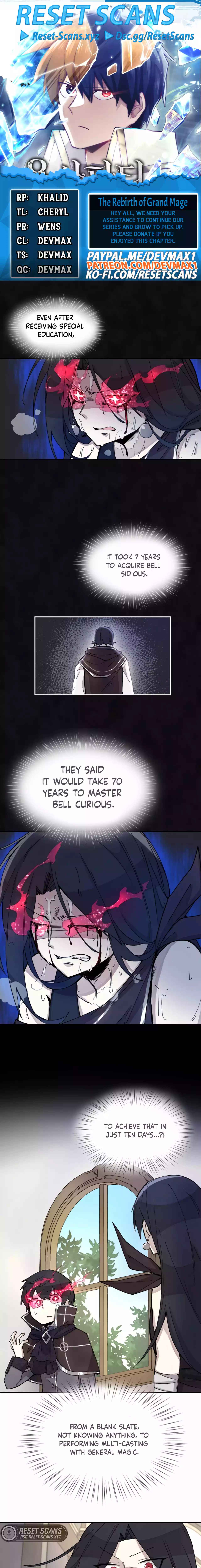 Reincarnation of the Hero Party's Grand Mage Ch. 5 第1页