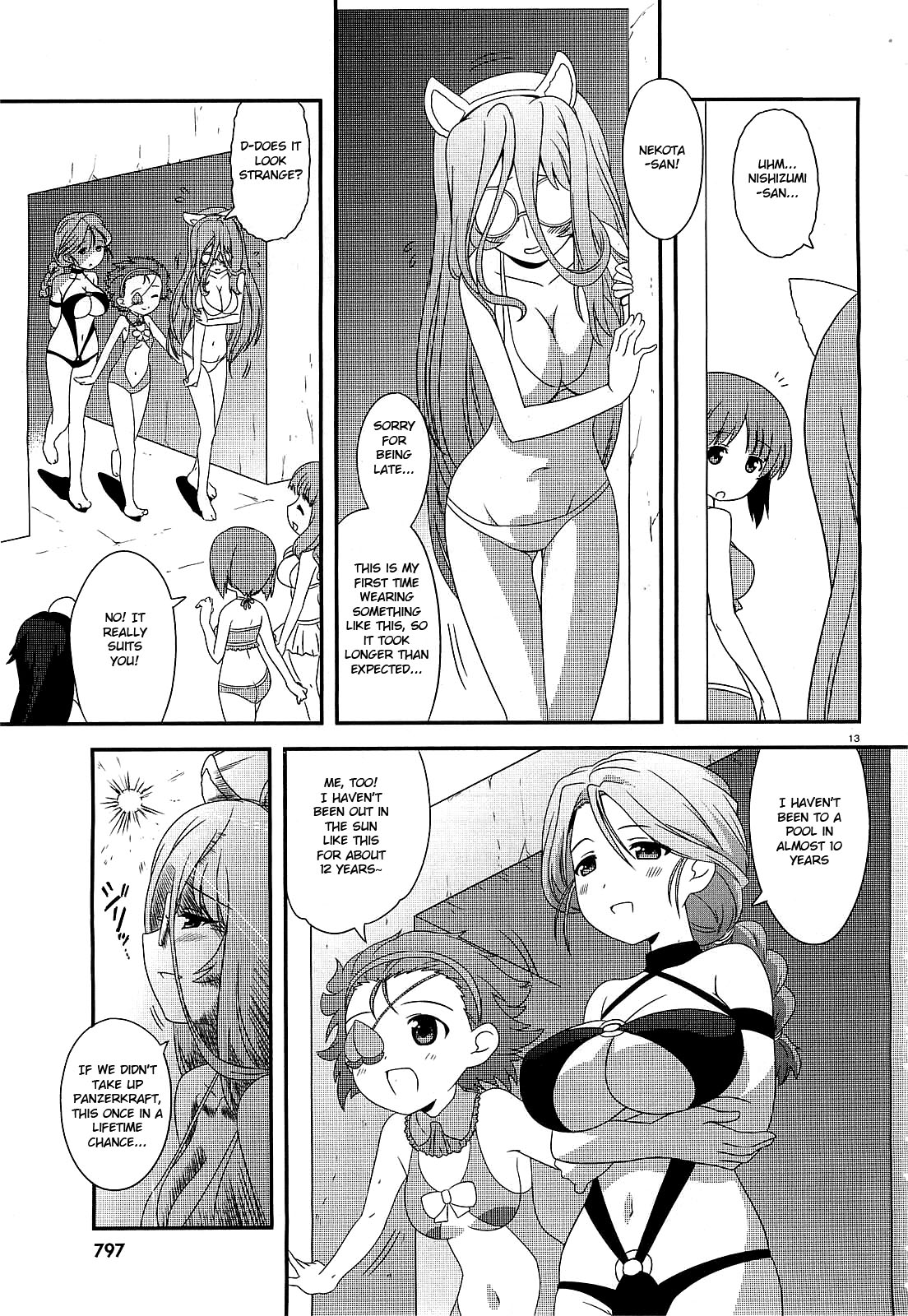 GIRLS und PANZER - Motto Love Love Sakusen desu! Summer in Ooarai! 第13页