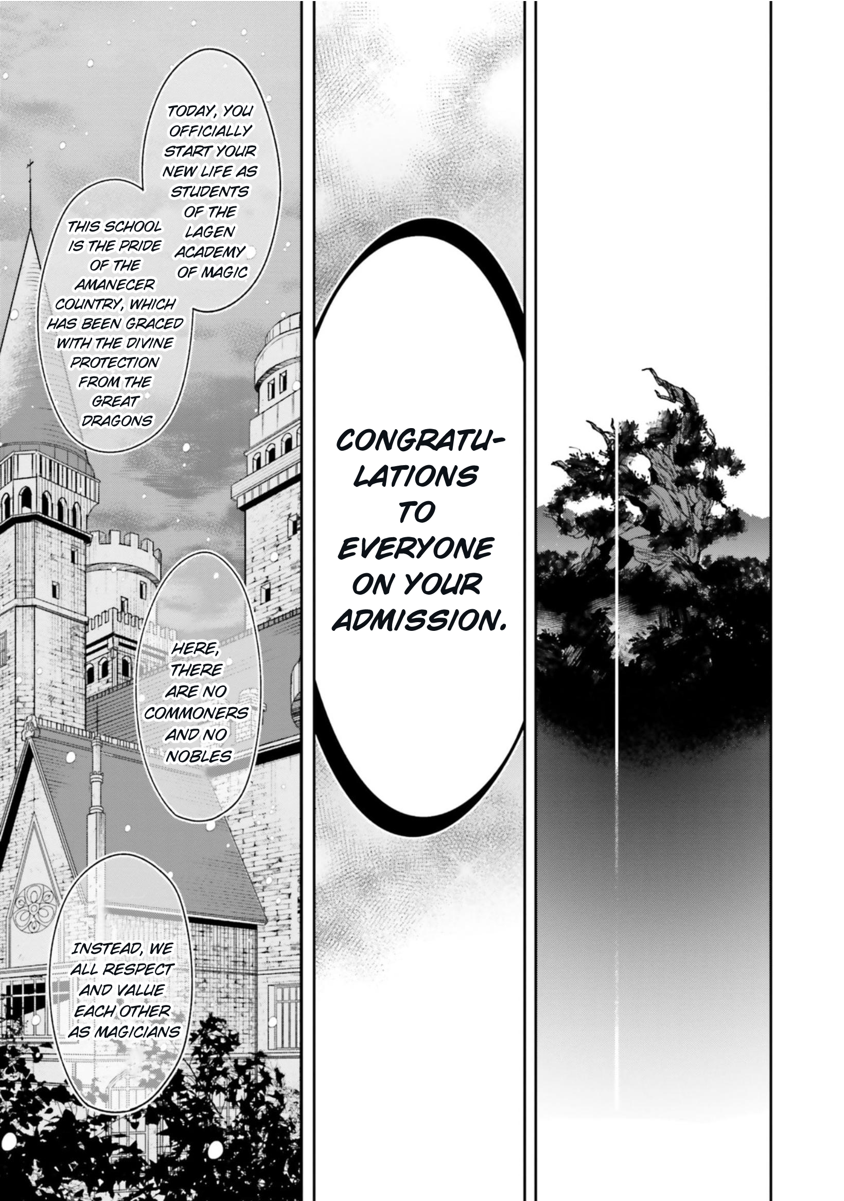 Shinimodori no Mahou Gakkou Seikatsu o, Moto Koibito to Prologue kara (※Tadashi Koukando wa Zero) My Second Entrance Ceremony 第24页