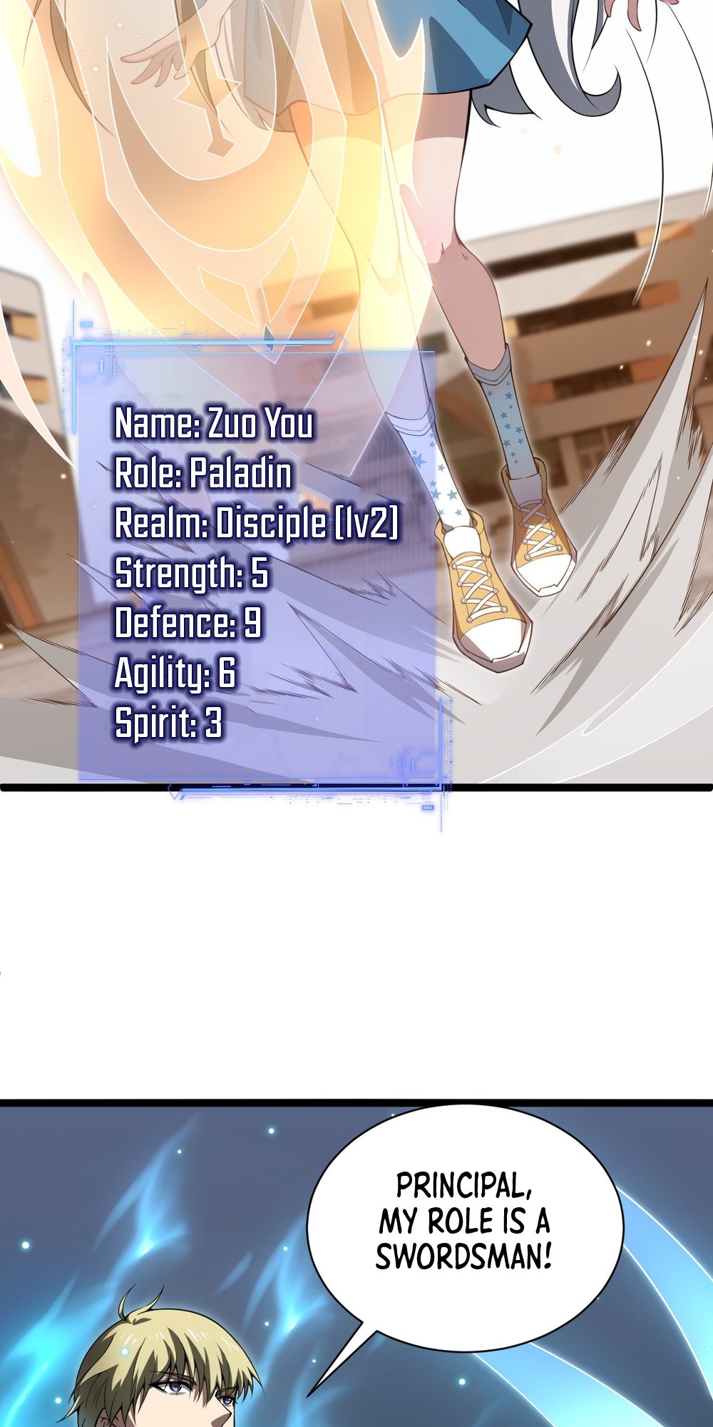 Liliang Dianman? Wo Ke Shi Wangling Fashi A! Ch. 2 第71页