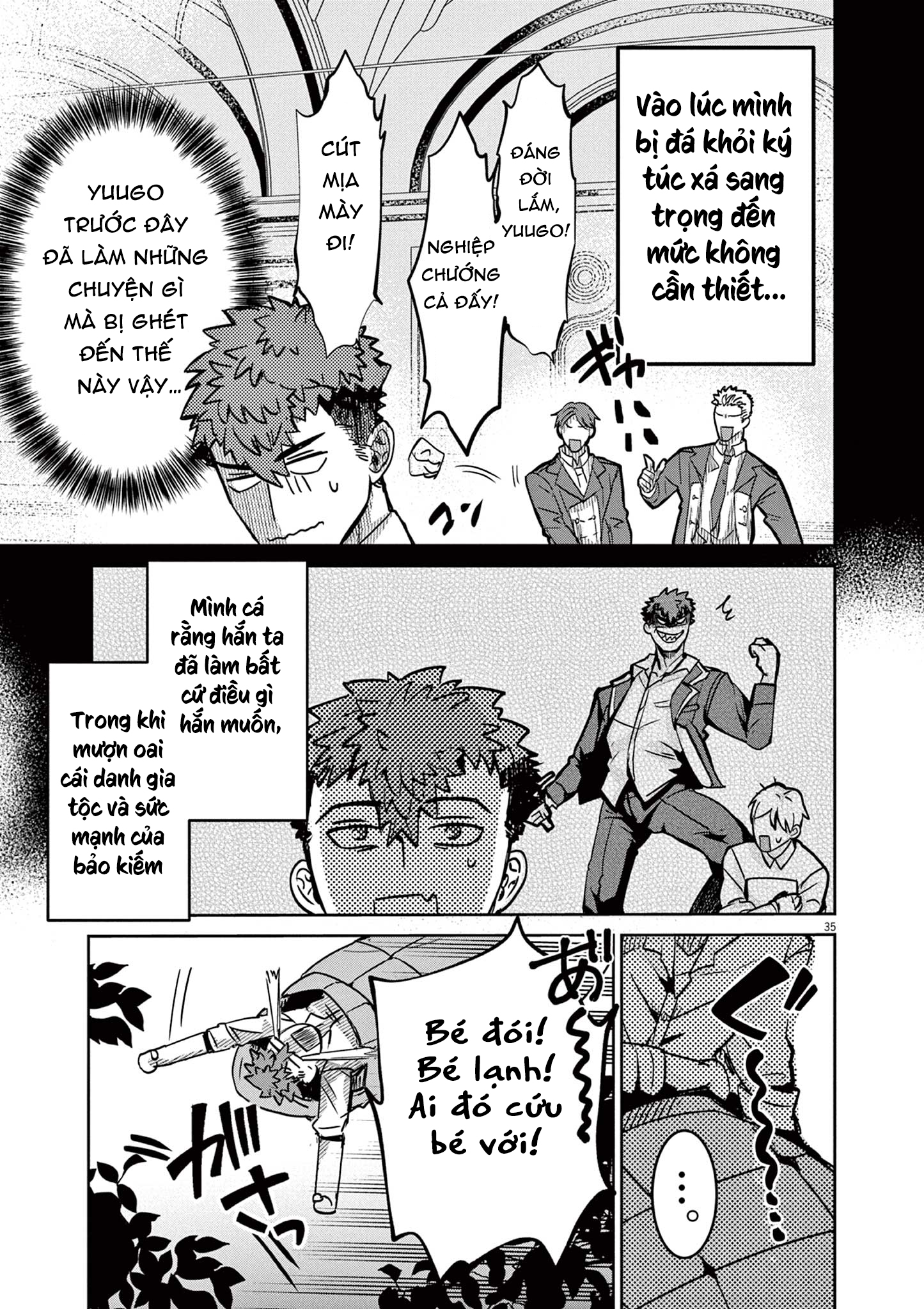 Nichiasa Suki no Otaku ga Akuyaku Seito ni Tenseishita Kekka, Hametsu Flag ga Houkaishiteiku Ken ni Tsuite Chapter 1: Hỡi dị giới, ta đã đến! 第36页