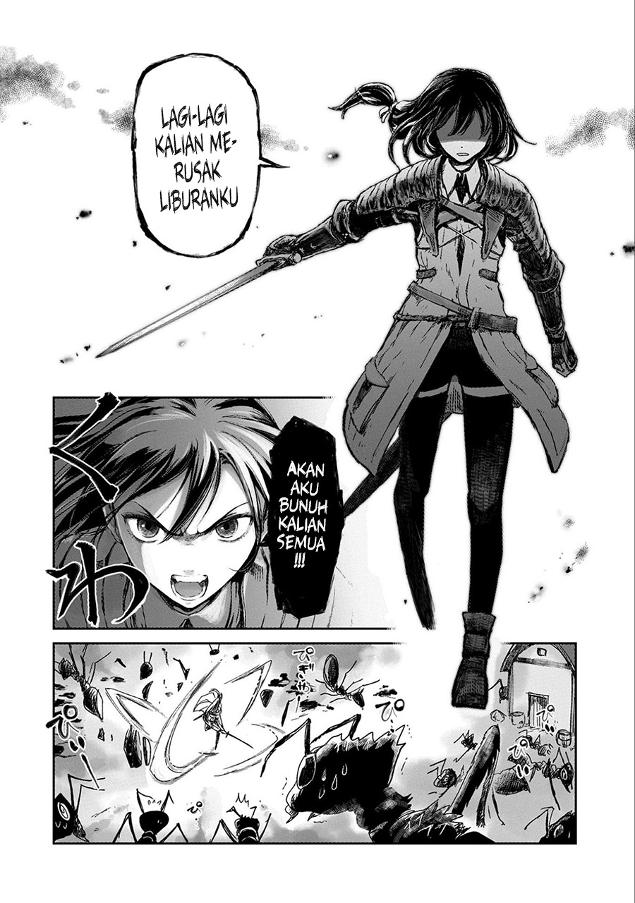 Boukensha ni Naritai to Miyako ni Deteitta Musume ga S-Rank ni Natteta: Kurokami no Ikusaotome Vol. 1 Ch. 2 第35页