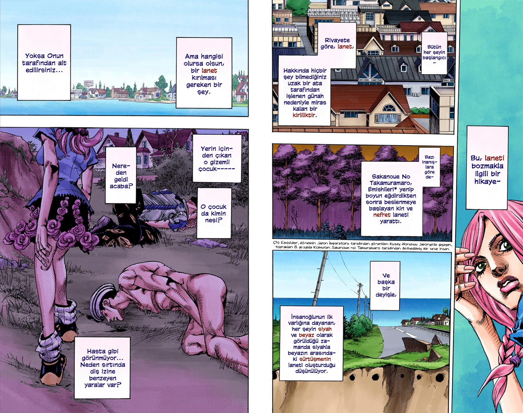 JoJo no Kimyou na Bouken Dai 8 Bu: JoJolion Color Ban Morioh'a Hoşgeldiniz 第24页