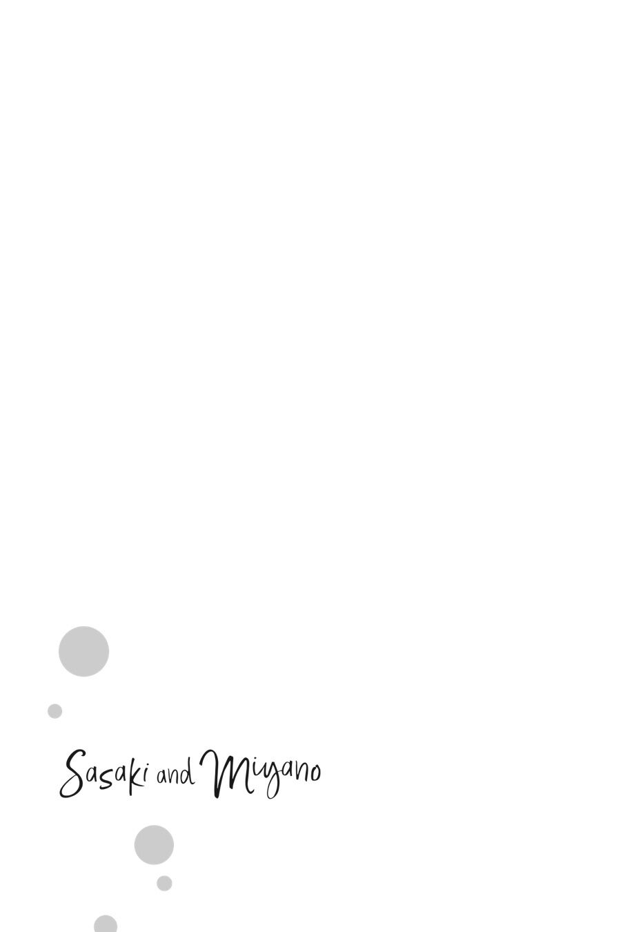 Sasaki to Miyano Sasaki dan Miyano 第4页