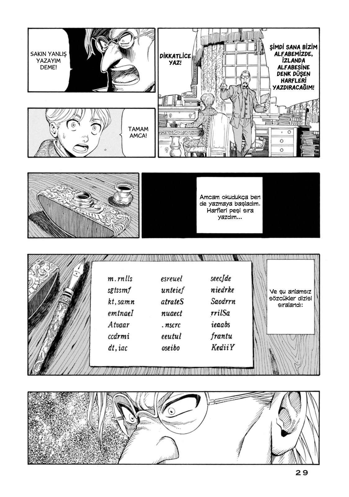 Chitei Ryokou Saknussemm'in Kriptogramı 第31页