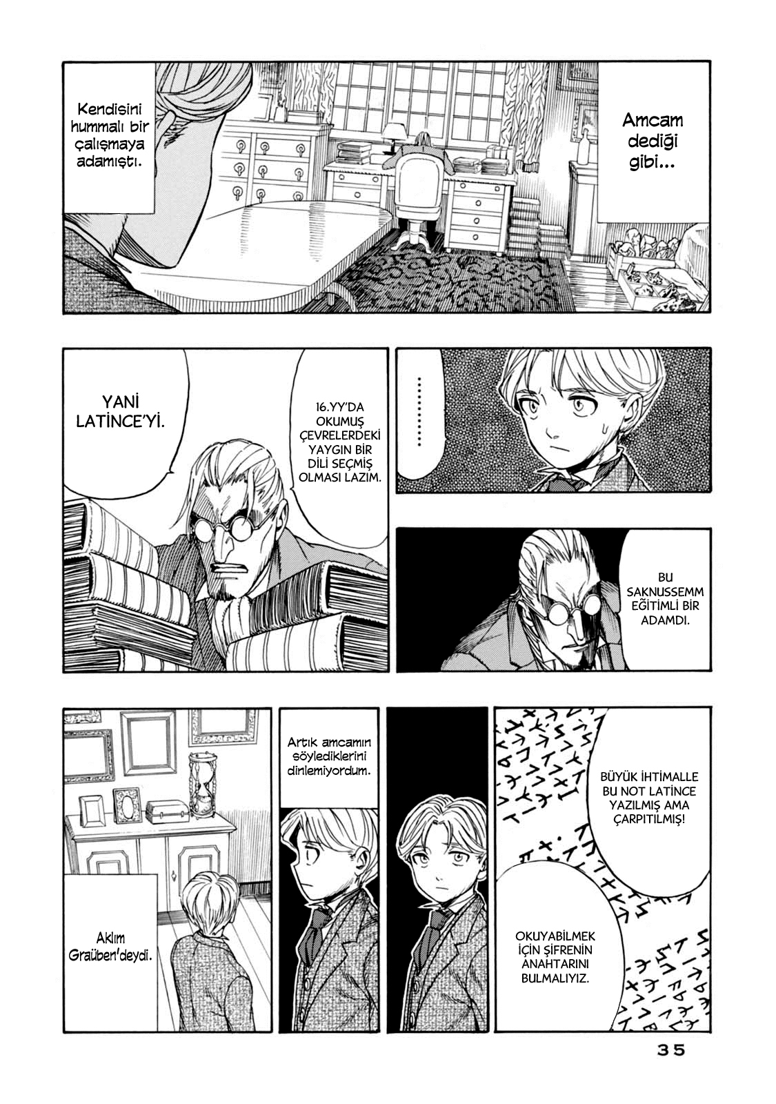 Chitei Ryokou Saknussemm'in Kriptogramı 第37页