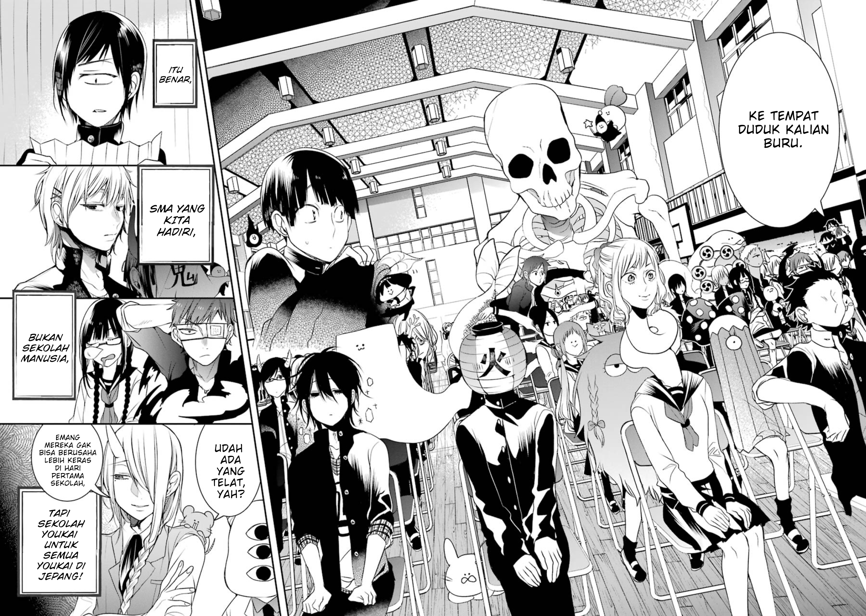 Youkai Gakkou no Seito Hajimemashita! Upacara Pembukaan! Akademi Hyakki! 第11页