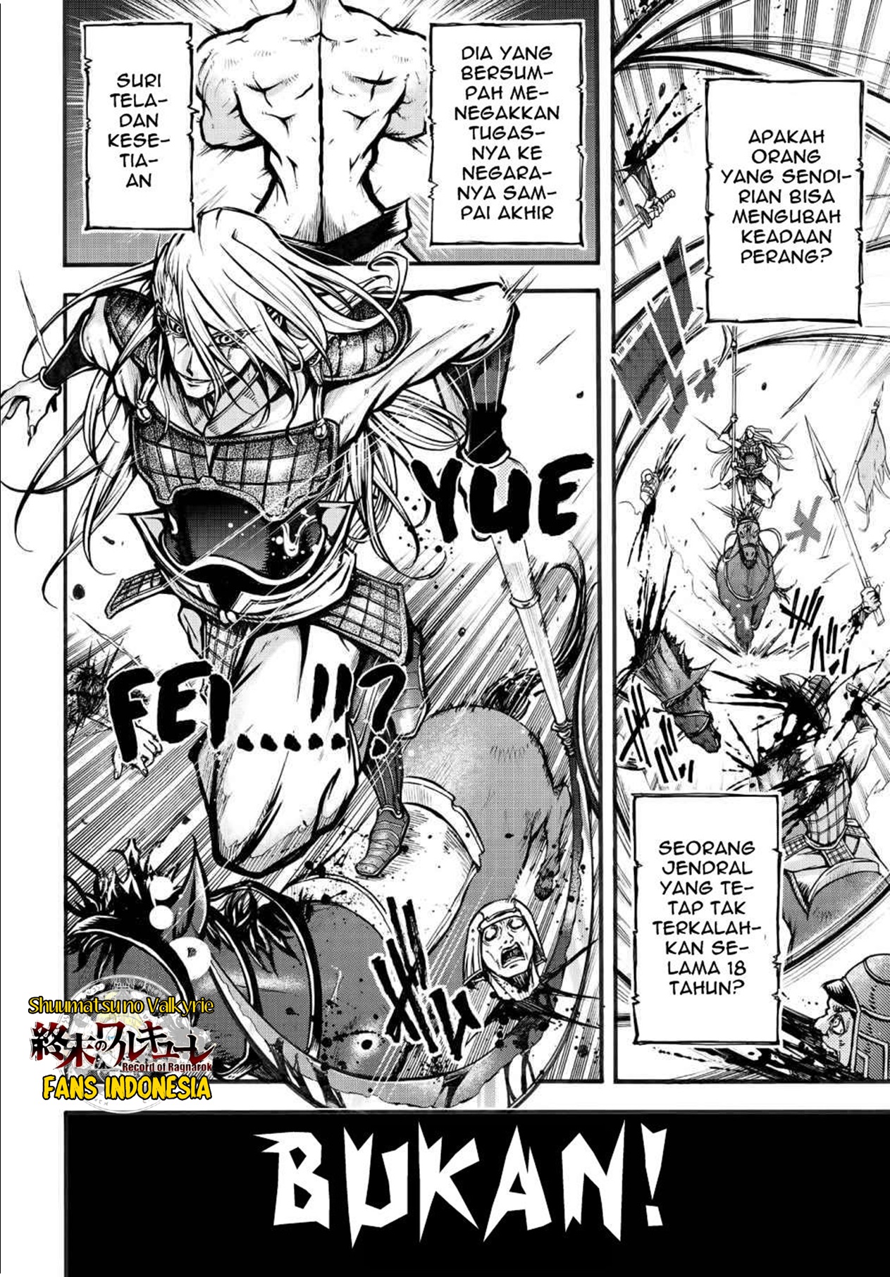 Shuumatsu no Valkyrie Ibun - Ryo Fu Housen Hishouden Sang Jenderal Terbang 第9页