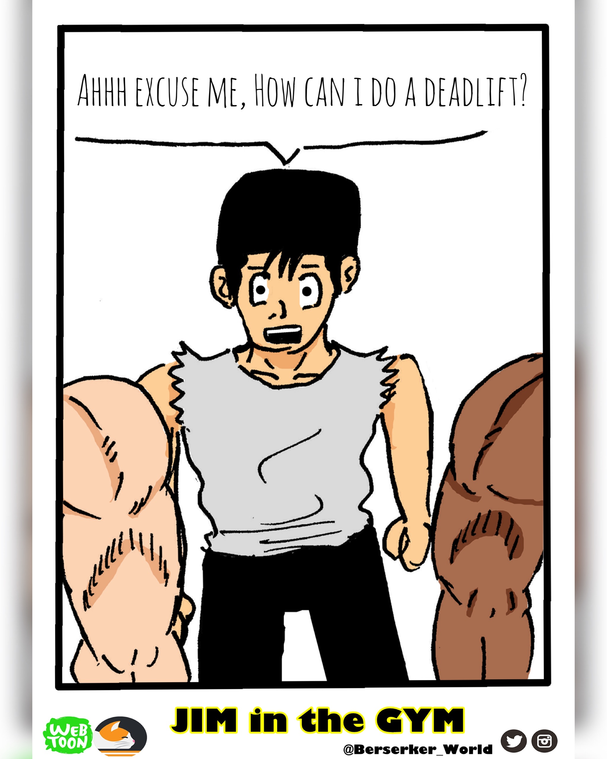 Jim in the Gym Jim's First Deadlift 第1页