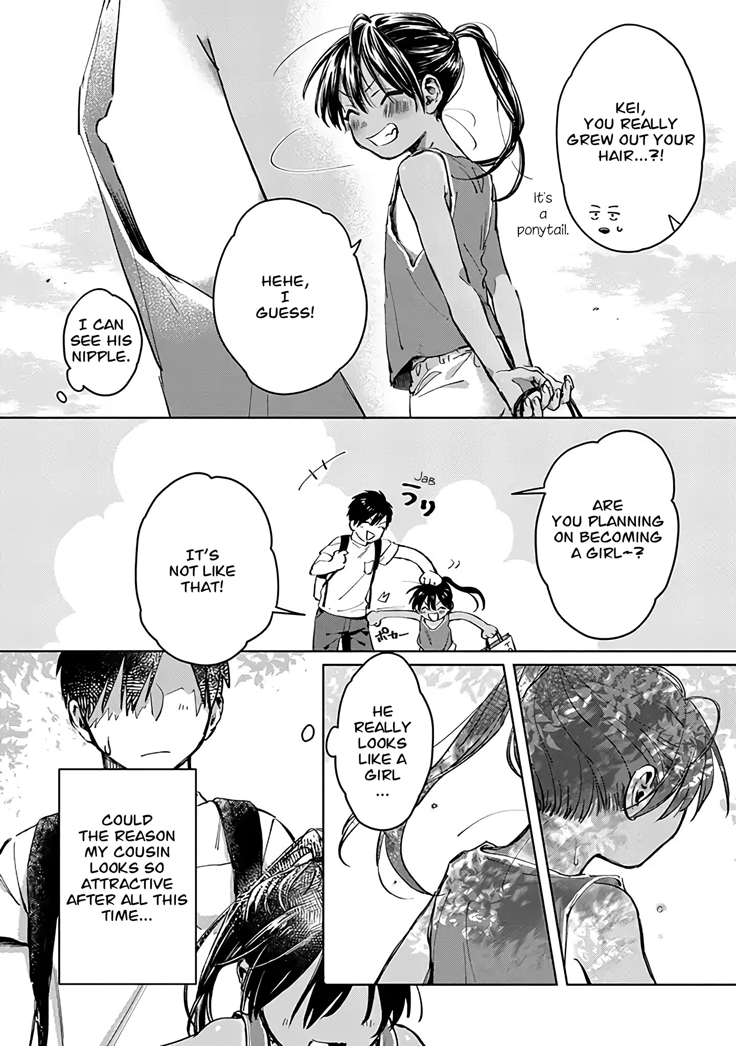 Inaka ni Kaeru to Yakeni Natsuita Kasshoku Ponytail Shota ga Iru 第6页