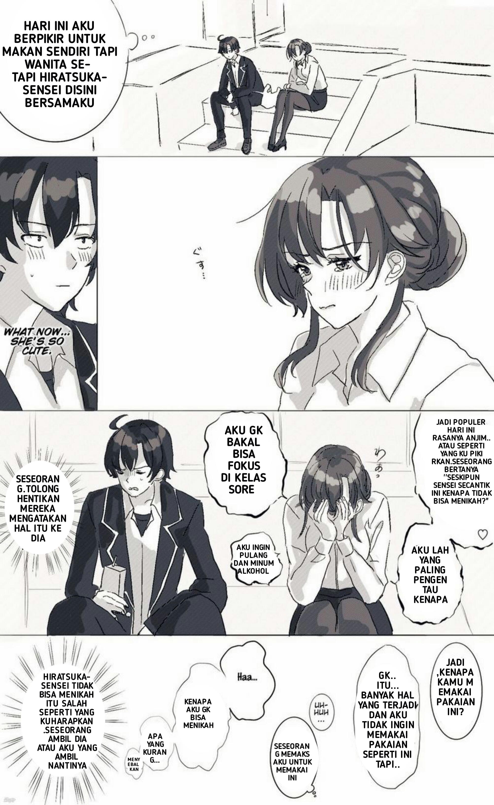 Yahari Ore no Seishun Love Come wa Machigatteiru - Hiratsu Kawaii Shizu Kawaii (Doujinshi) 第7页